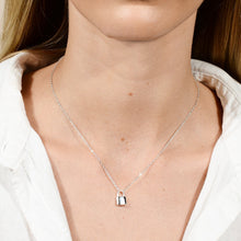 Padlock Initial Letter Necklace