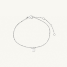 Mini Padlock Initial Letter Bracelet
