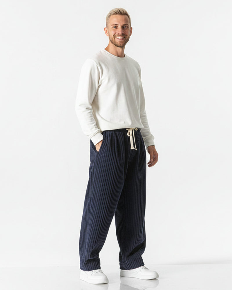 Brycen Corduroy Trousers for Men – Modern Cut, Soft Touch & Elegant Style