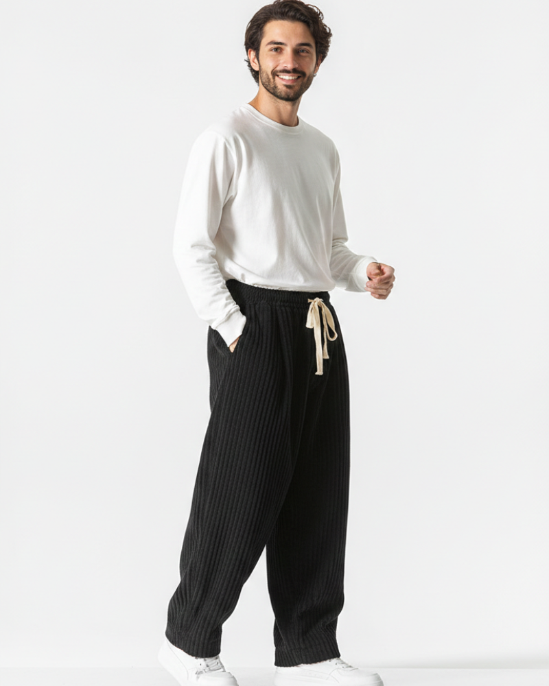 Brycen Corduroy Trousers for Men – Modern Cut, Soft Touch & Elegant Style