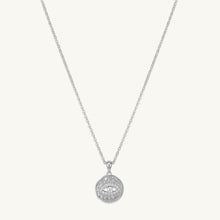 Pave Evil Eye Pendant Necklace