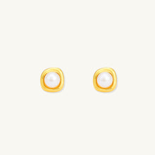 Pearl Halo Stud Earrings
