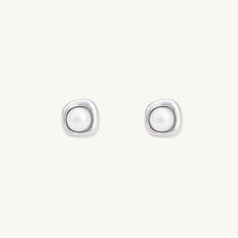 Pearl Halo Stud Earrings