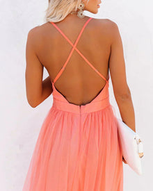 Amelia Elegant Long Dress Woman – Chic Maxi Dress with Fluid Cut and Refined Details