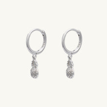 Pineapple Huggie Hoop Earrings