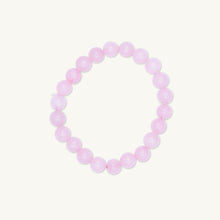 Pink Quartz Crystal Gemstone Bracelet
