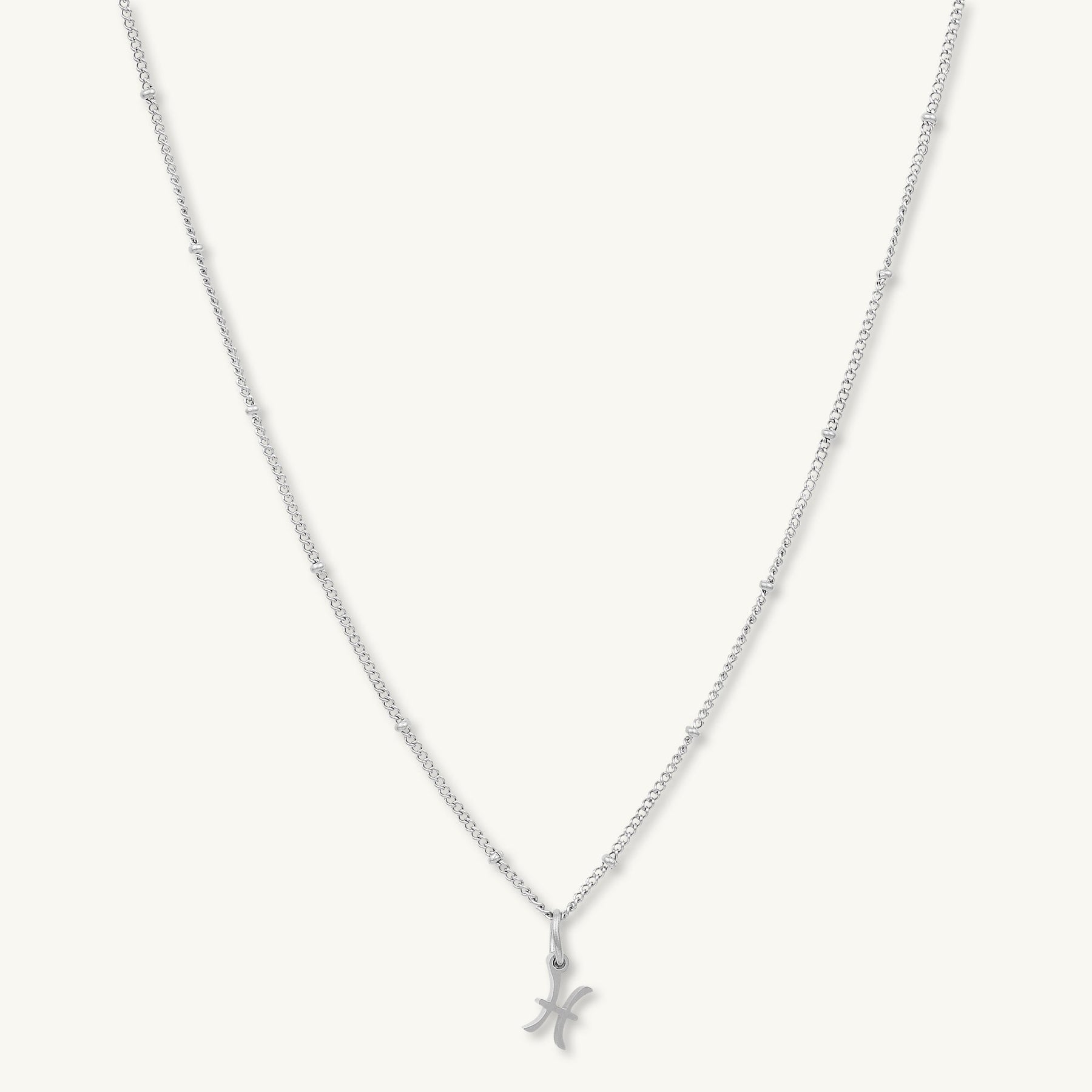 Pisces Pendant Zodiac Star Sign Necklace