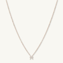 Pisces Sapphire Charm Zodiac Star Sign Necklace