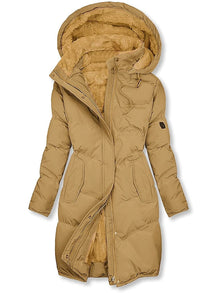 Antonella Manteau Woman Winter – Warm Insulated Model with Lining & Zipper Closure