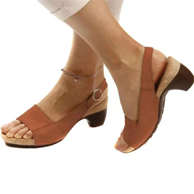Isabelle Sandals Slingback Woman – Comfortable Heel for Office, Daily & Chic Summer