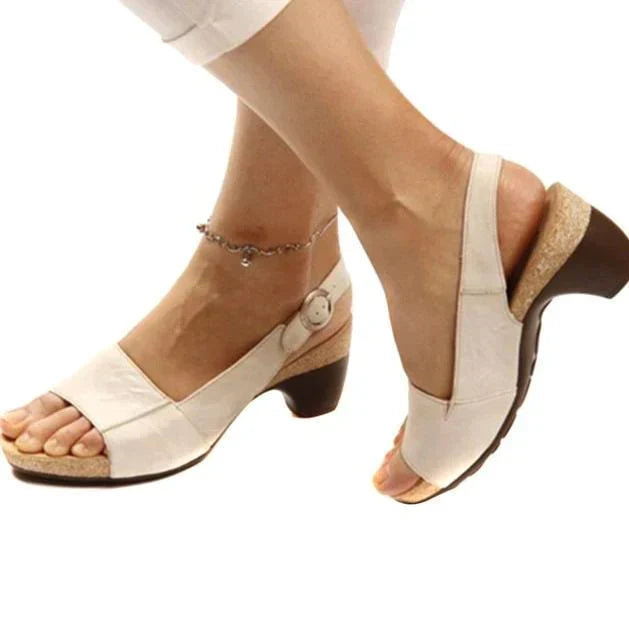 Isabelle Sandals Slingback Woman – Comfortable Heel for Office, Daily & Chic Summer