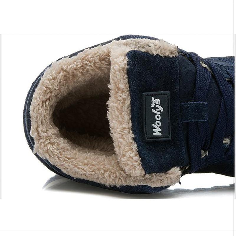 Niel Winter Boots for Men – Warm and Insulated Suede Design with Durable Grip Rubber Sole