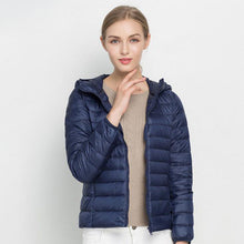 Autumn Lightweight Women's Down Jacket – Mid-Season Jacket with Hood & Daily Comfort