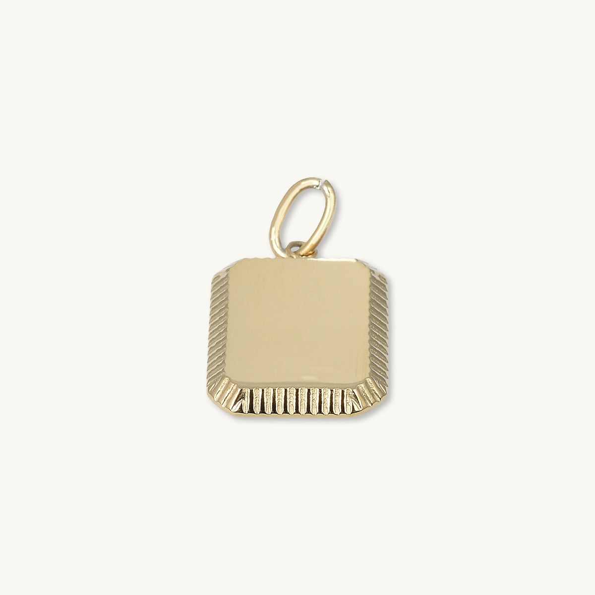 Rectangle Tag Engraved Personalised Pendant