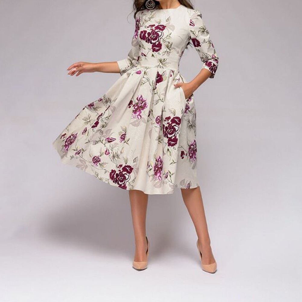 Maia Evening Dress Woman – Elegant Satin Dress with Flattering Cut for Festive Occasions