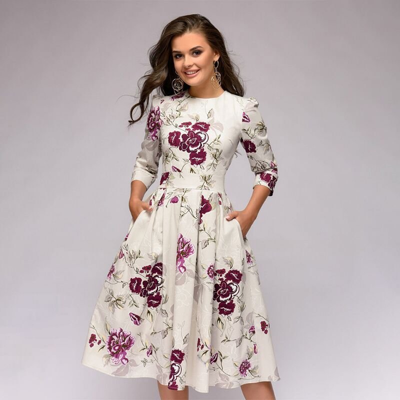 Maia Evening Dress Woman – Elegant Satin Dress with Flattering Cut for Festive Occasions
