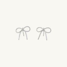 Ribbon Bow Stud Earrings