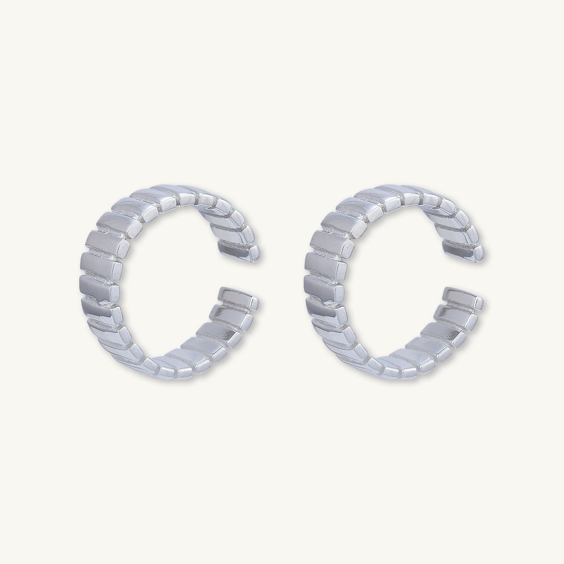 Ridges Ear Cuff Earrings