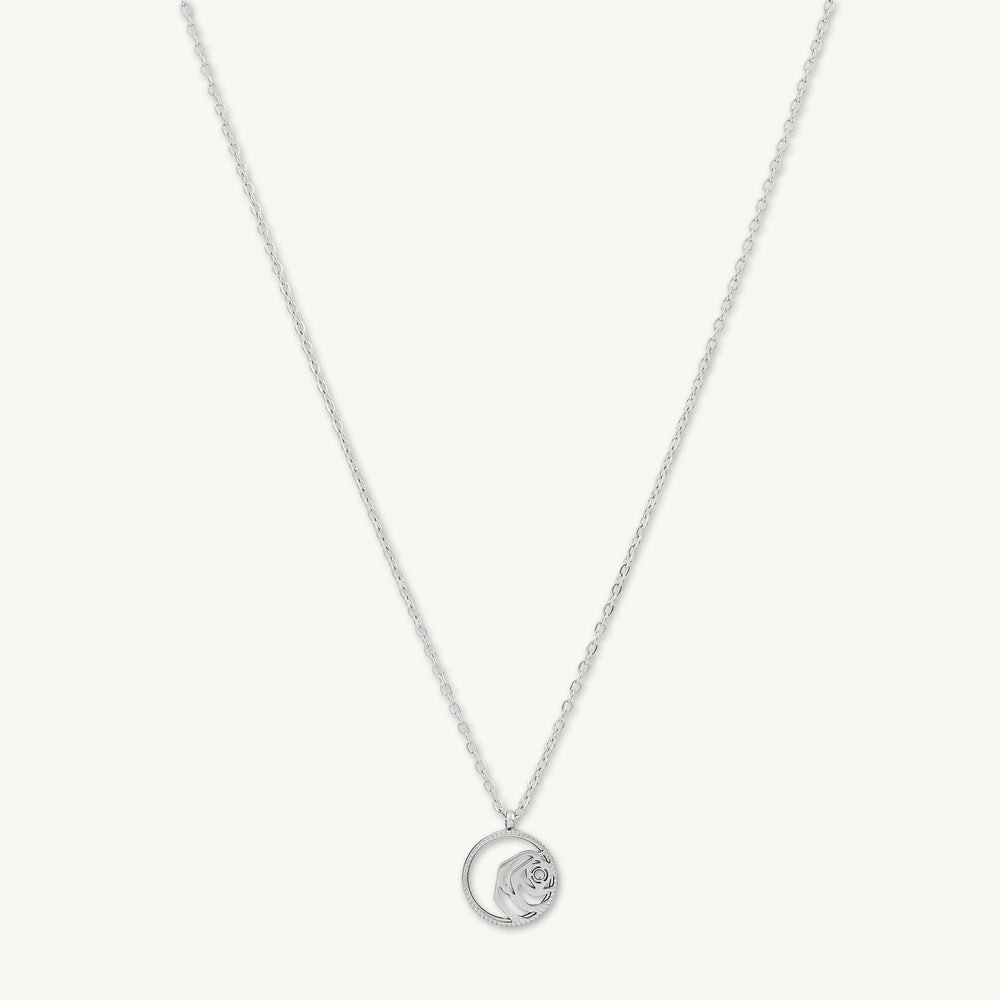 Rose Mother Of Pearl Necklace