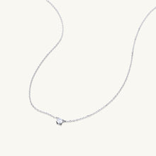 Round Sapphire Chain Necklace