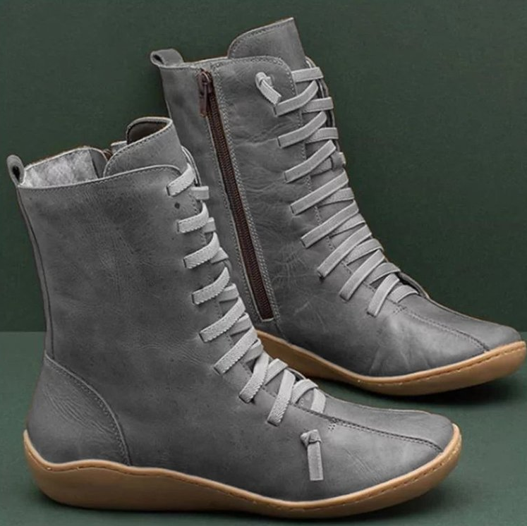 Andrea Women's Boots – Elegant & Comfortable Handmade Ankle Boots with Sole