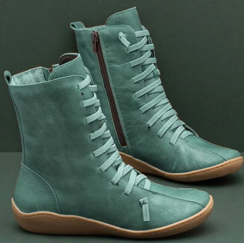Andrea Women's Boots – Elegant & Comfortable Handmade Ankle Boots with Sole