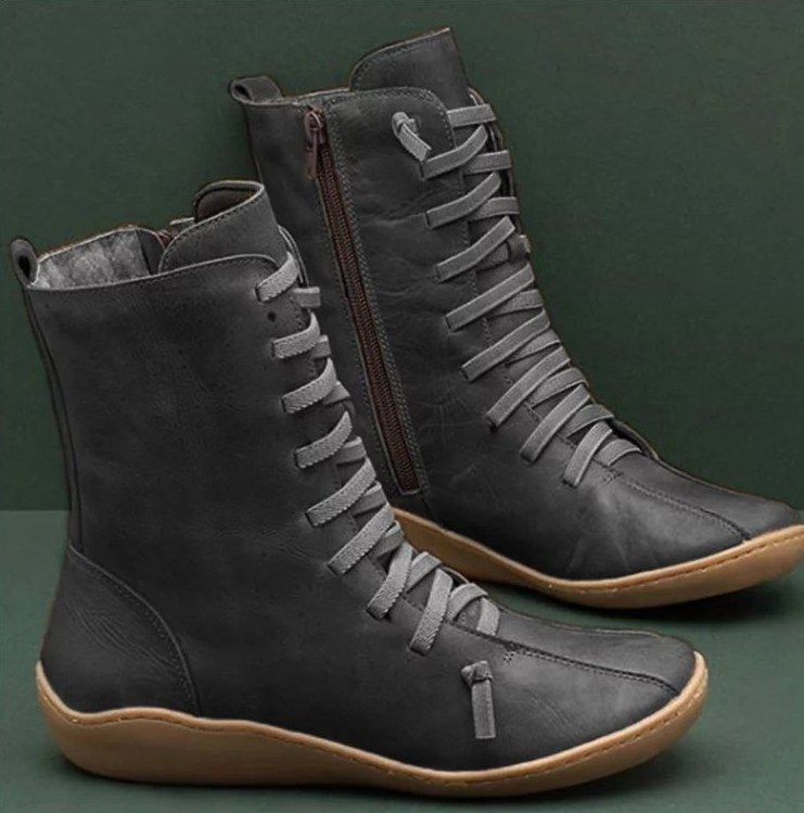 Andrea Women's Boots – Elegant & Comfortable Handmade Ankle Boots with Sole