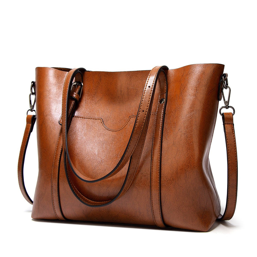 Nyomi Tote Bag Woman – Large Elegant and Functional Leather Work Bag
