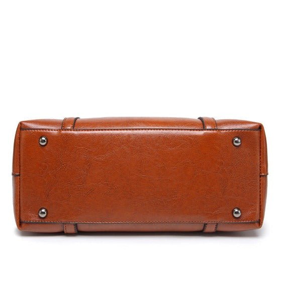 Nyomi Tote Bag Woman – Large Elegant and Functional Leather Work Bag