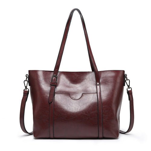 Nyomi Tote Bag Woman – Large Elegant and Functional Leather Work Bag