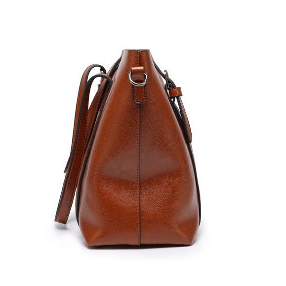 Nyomi Tote Bag Woman – Large Elegant and Functional Leather Work Bag