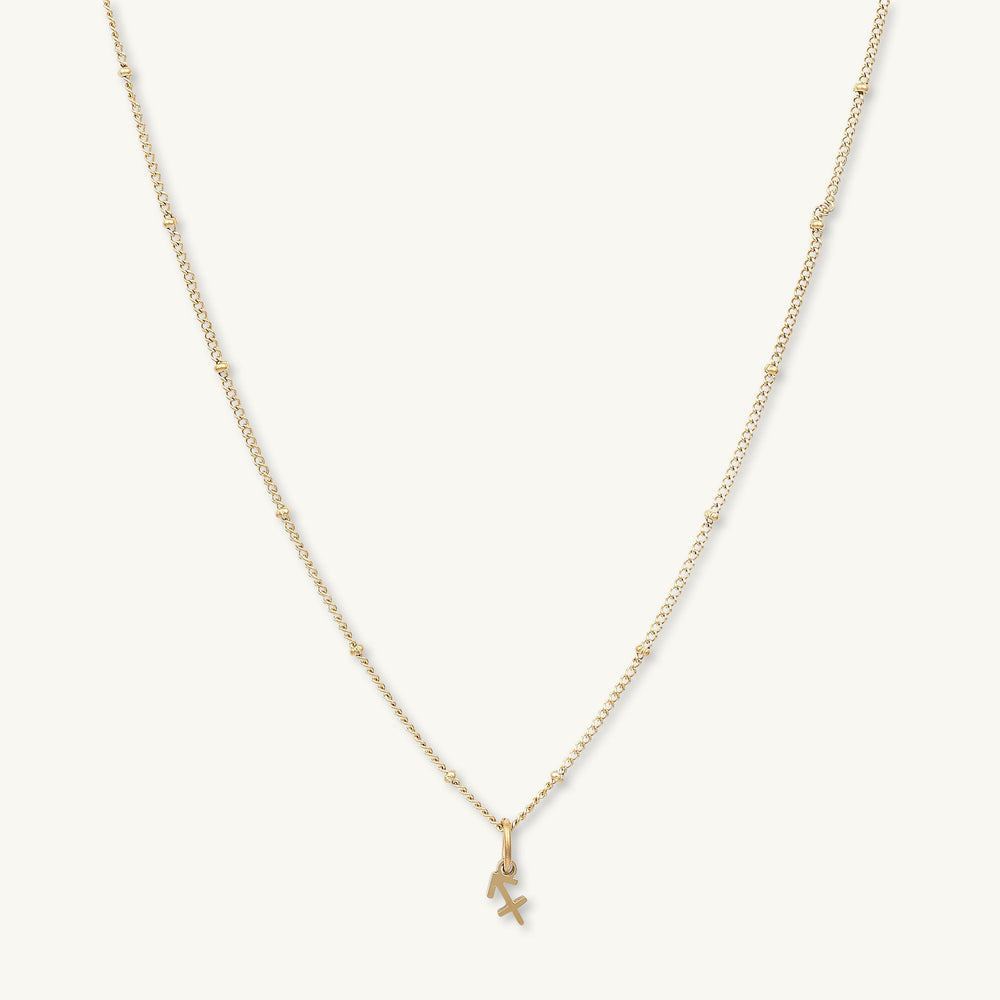 Sagittarius Pendant Zodiac Star Sign Necklace