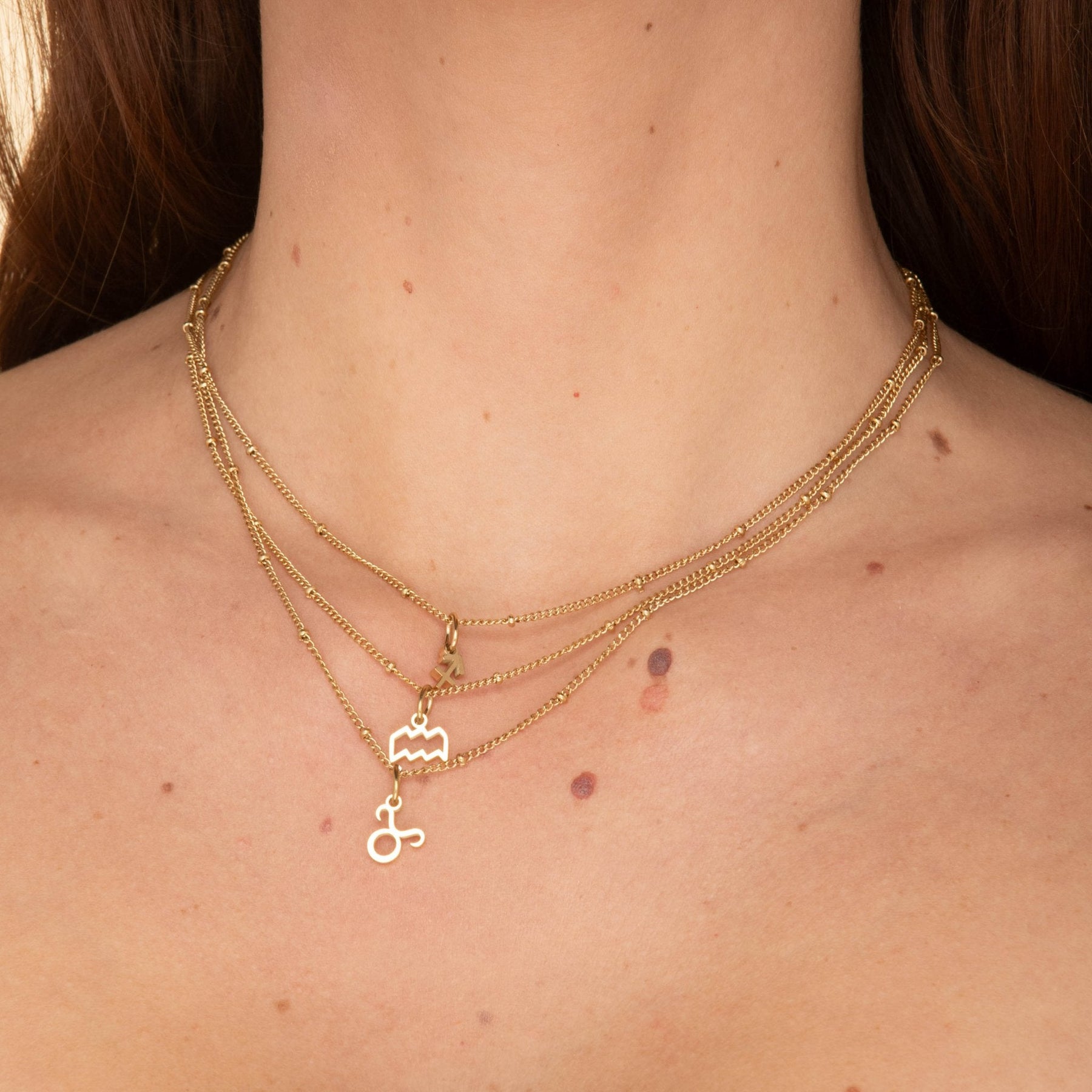 Sagittarius Pendant Zodiac Star Sign Necklace