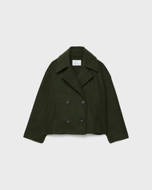 Vanessa Women's Jacket – Elegant & Warm Short Double-Breasted Wool Jacket for Winter
