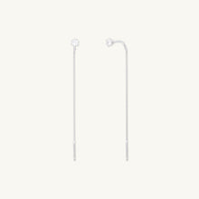 Sapphire Long Threader  Earrings