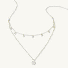 Sapphire Station Layered Necklace