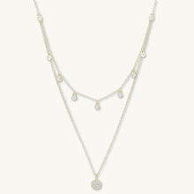 Sapphire Station Layered Necklace