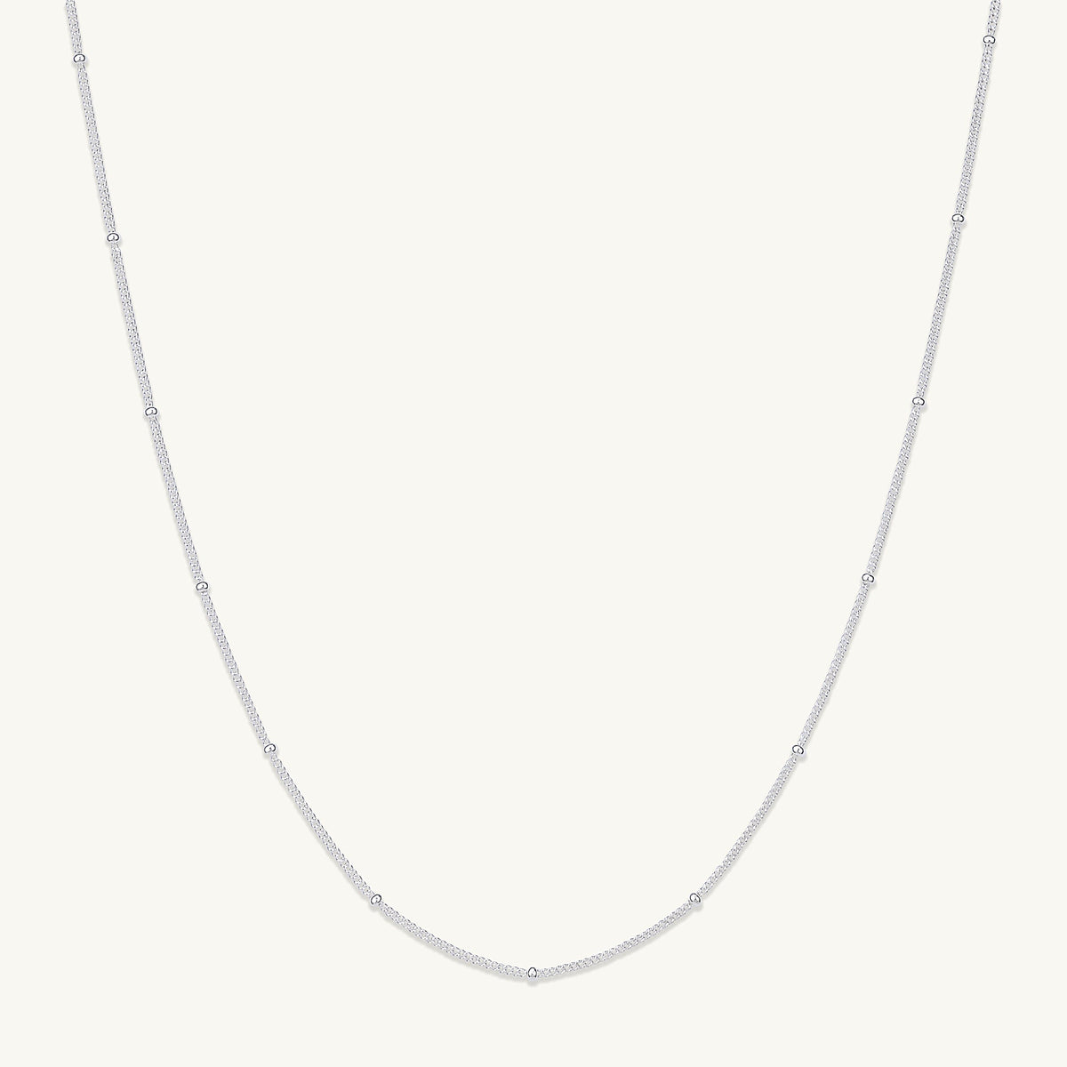 Satellite Ball Chain Necklace