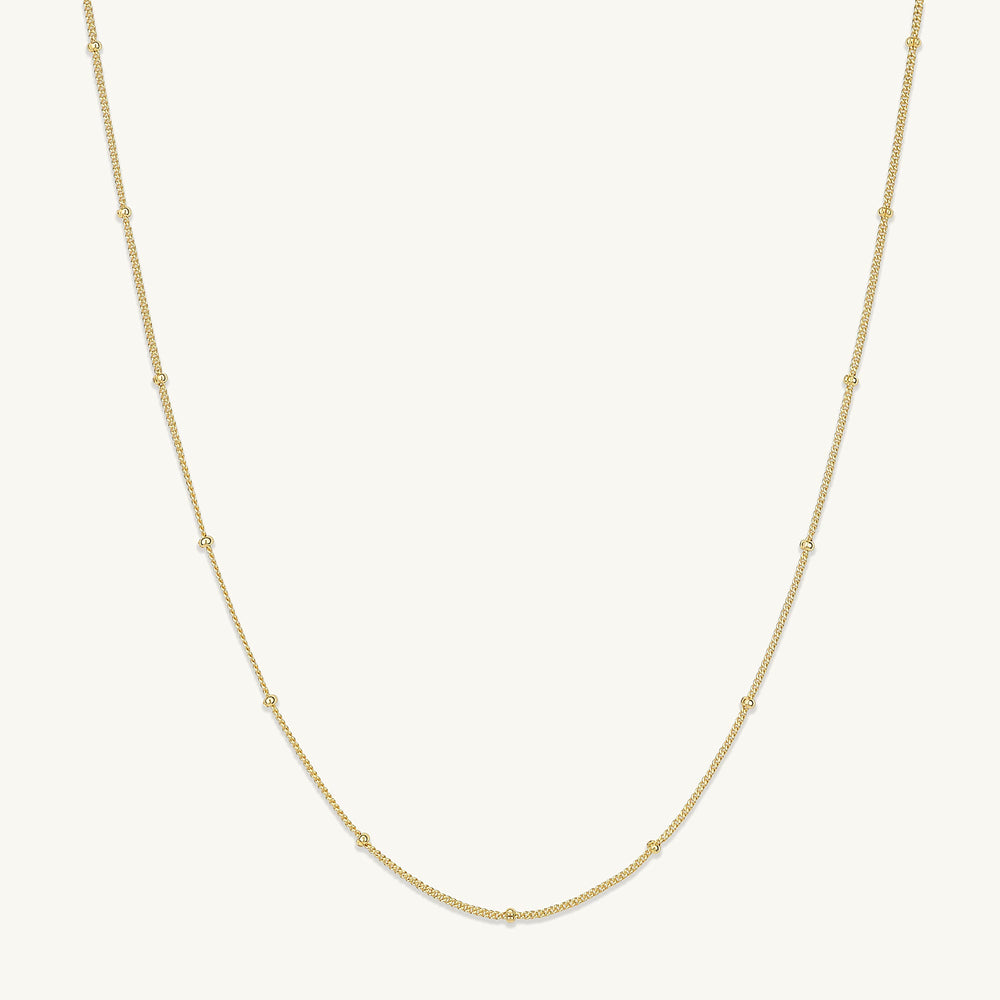 Satellite Ball Chain Necklace