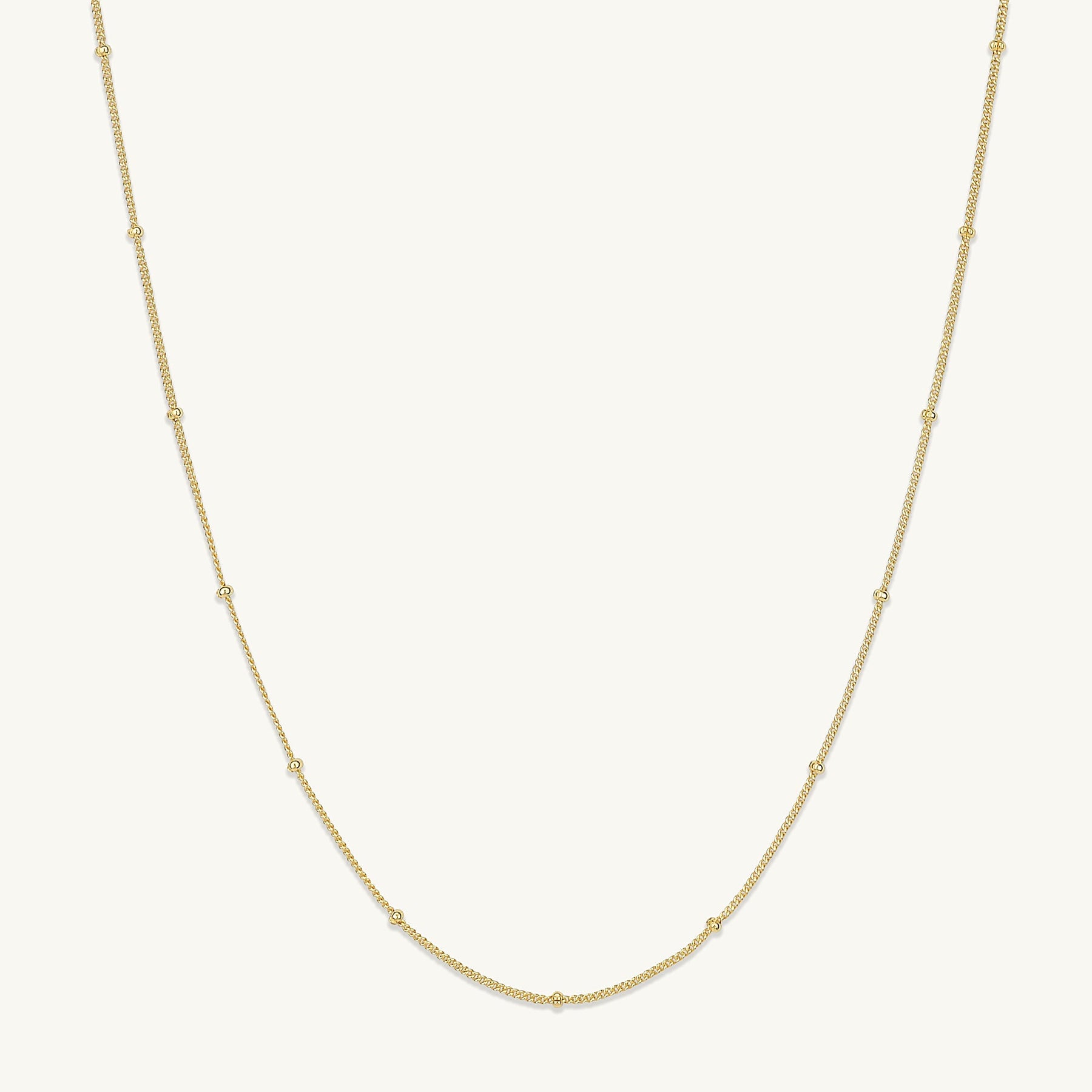 Satellite Ball Chain Necklace
