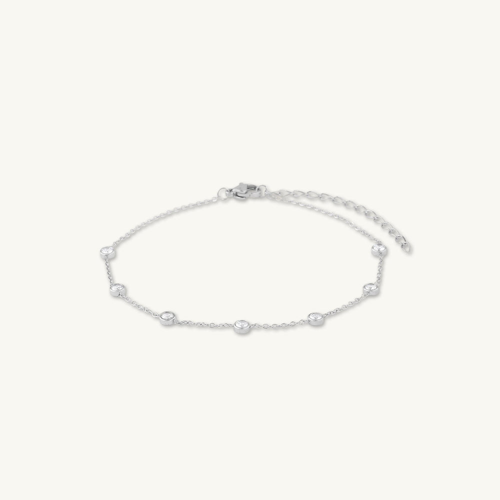 Satellite Bezel Station Bracelet