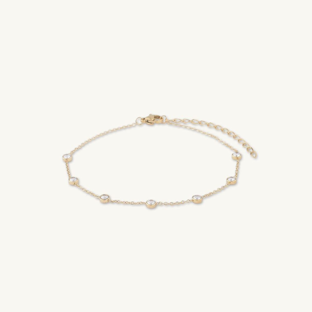 Satellite Bezel Station Bracelet