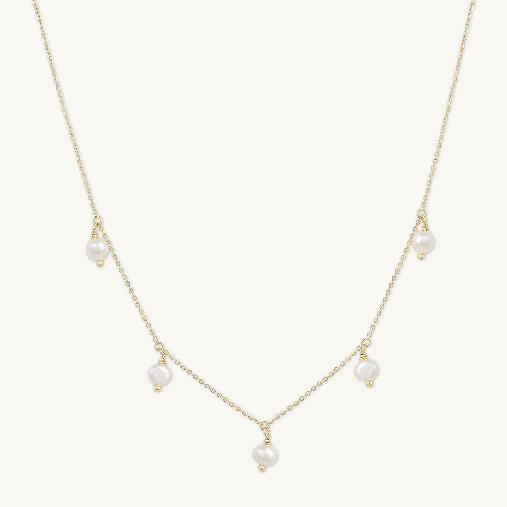 Satellite Freshwater Pearl Necklace