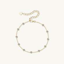 Satellite Moissanite Chain Bracelet