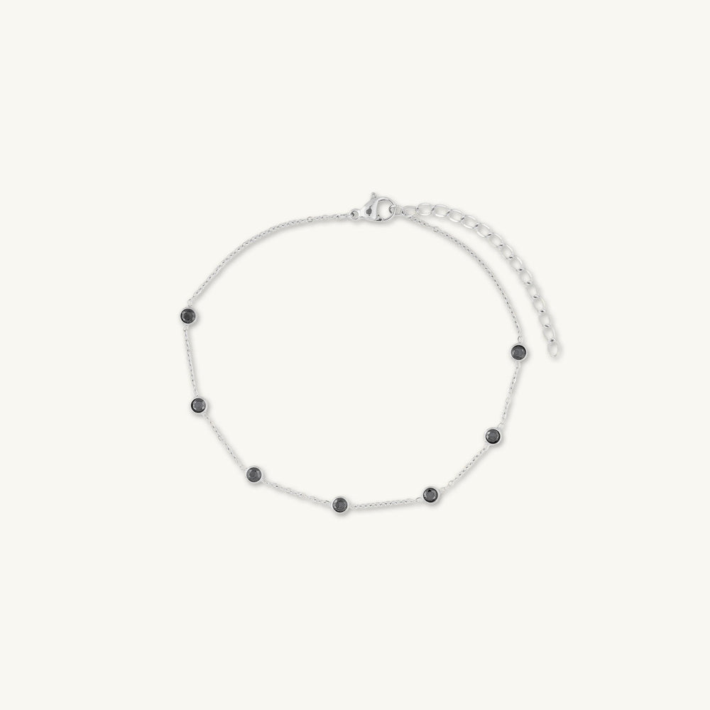 Satellite Peridot Station Bracelet
