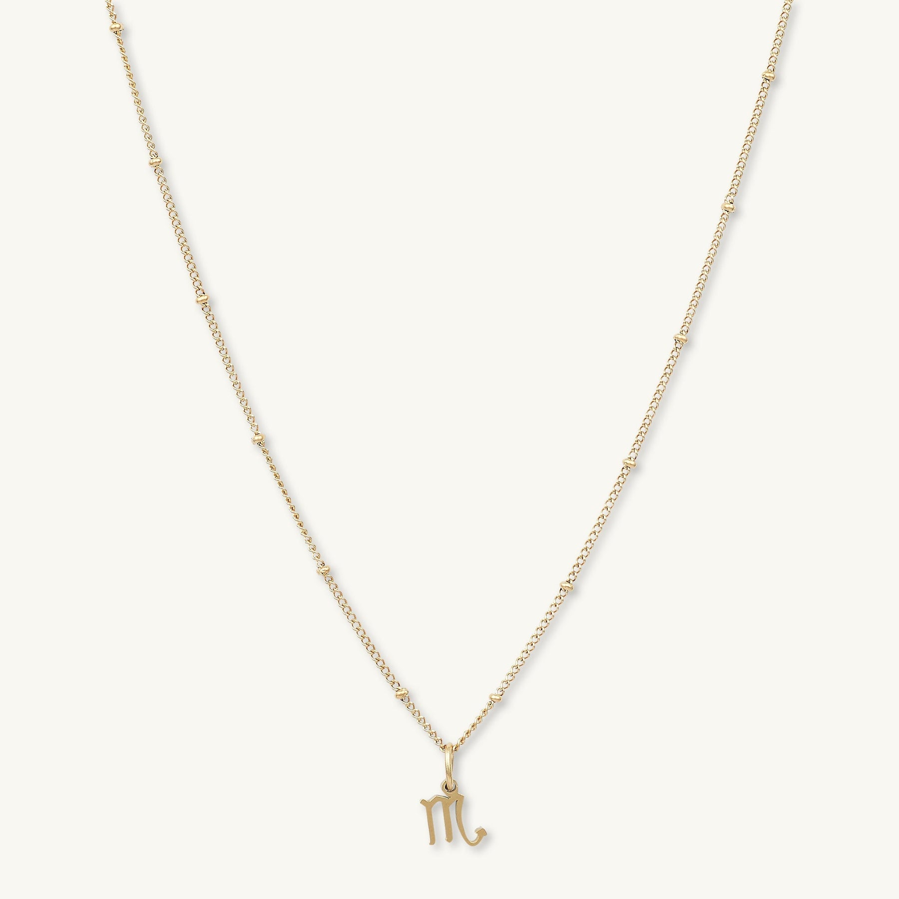 Scorpio Pendant Zodiac Star Sign Necklace