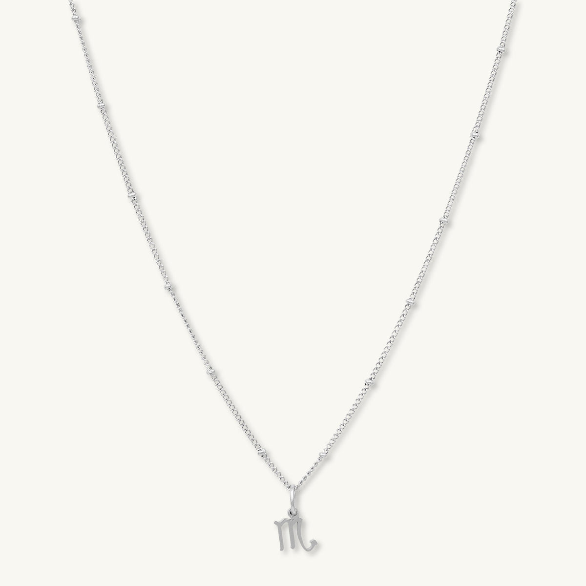 Scorpio Pendant Zodiac Star Sign Necklace