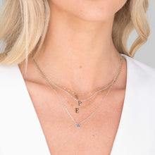 Script Letter Initial Necklace