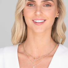 Script Letter Initial Necklace