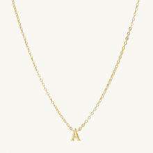 Script Letter Initial Necklace